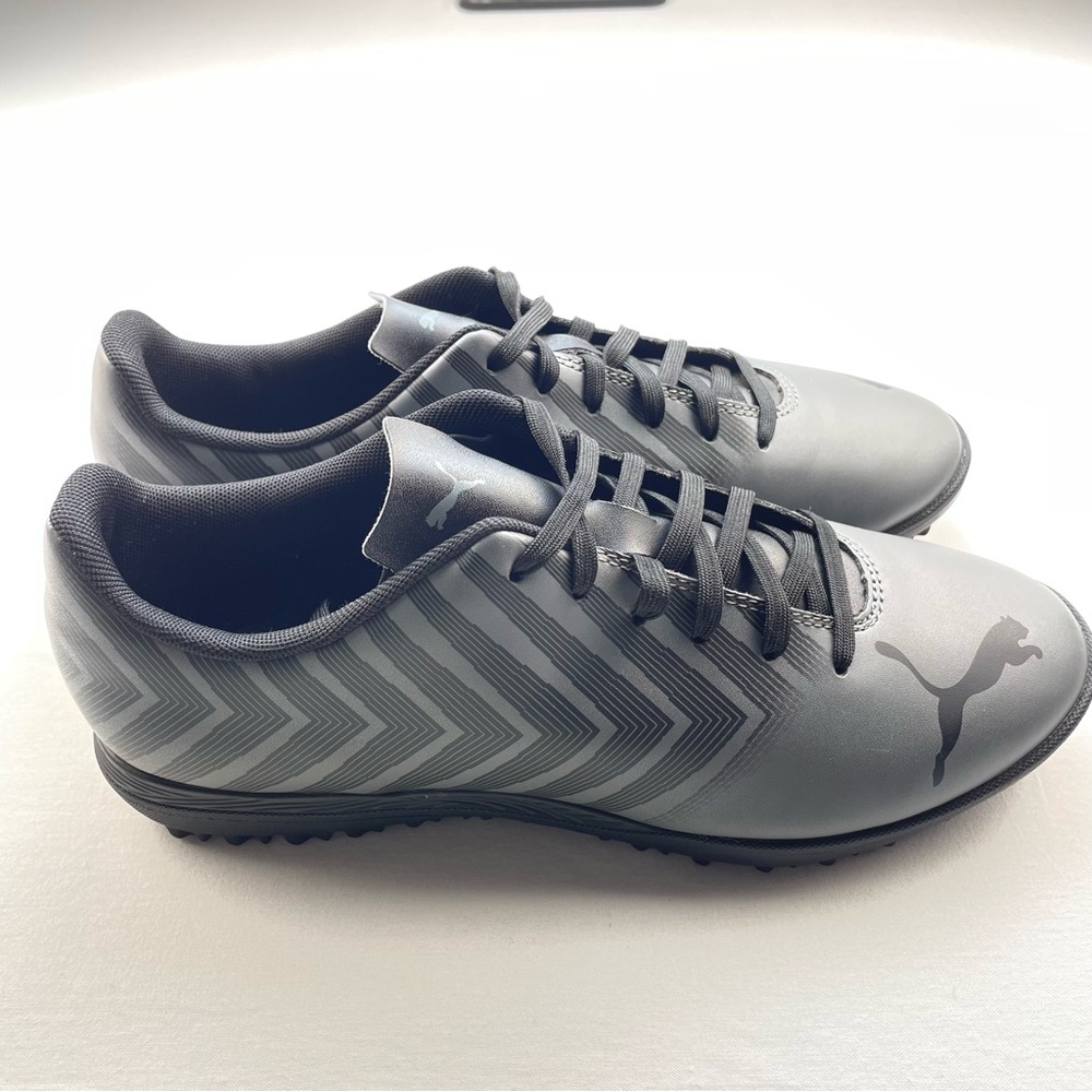 Puma Men's Black and Gray Athletic Shoes